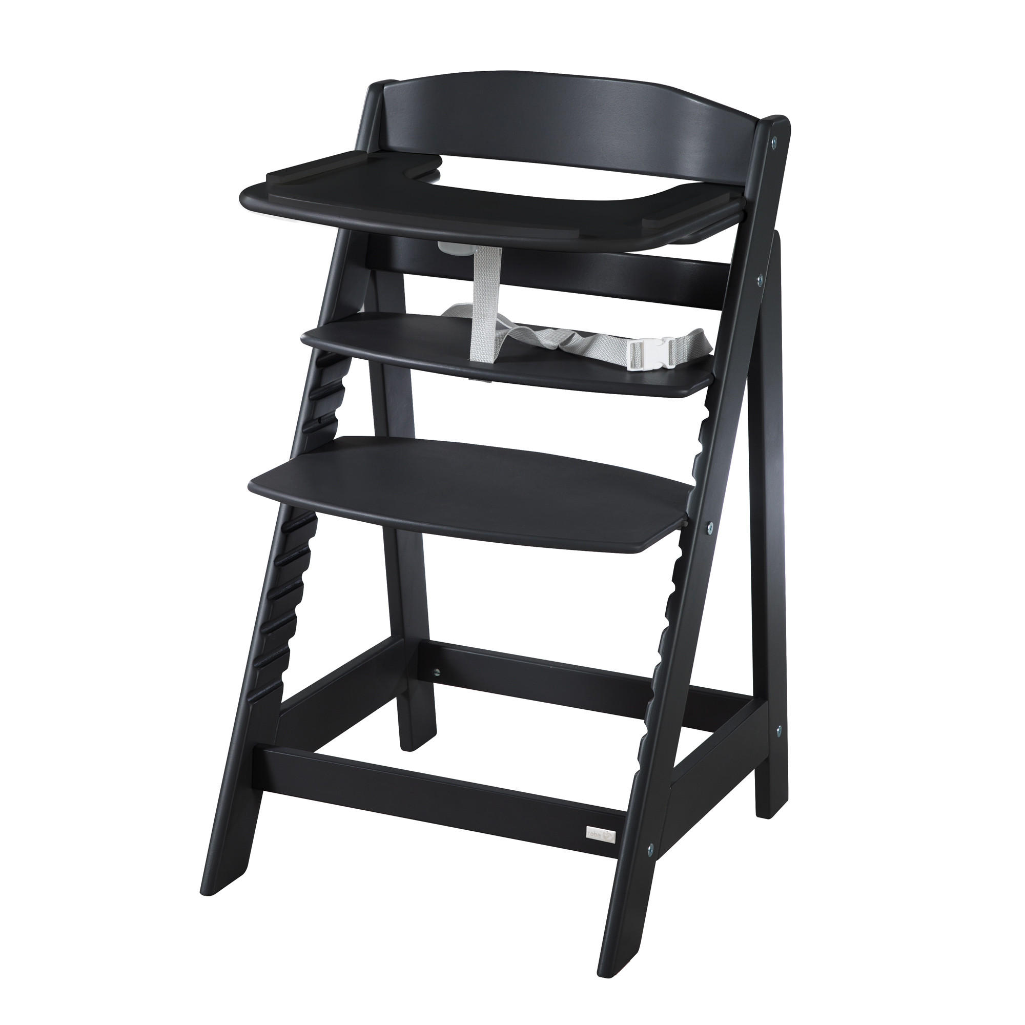 HOCHSTUHL-ESSBRETT Sit Up Flex Schwarz - Schwarz, Holzwerkstoff (43/2/41cm) - Roba