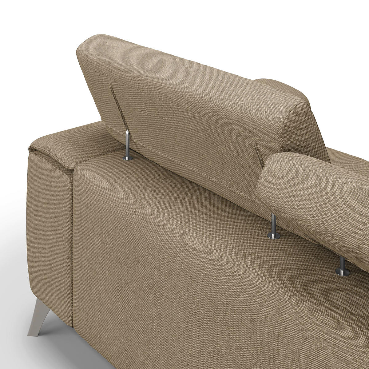 LINEARSOFA Fusion - Beige, Textil (260/74/102cm) - Divani.store