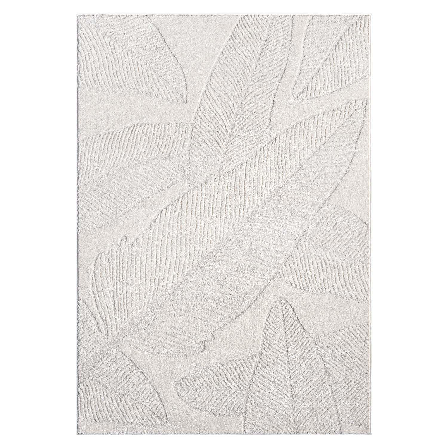 KURZFLOR-TEPPICH Lounge 0629 Creme 200x290 cm - Creme, Textil (200/290cm) - carpet city