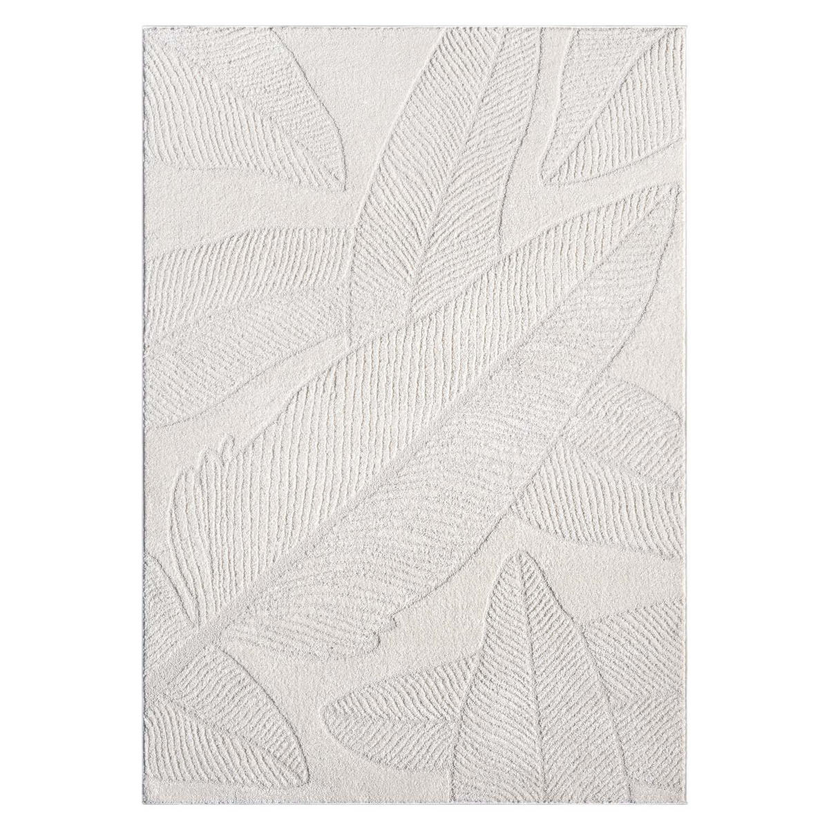 KURZFLOR-TEPPICH Lounge 0629 Creme 160x230 cm - Creme, Textil (160/230cm) - carpet city