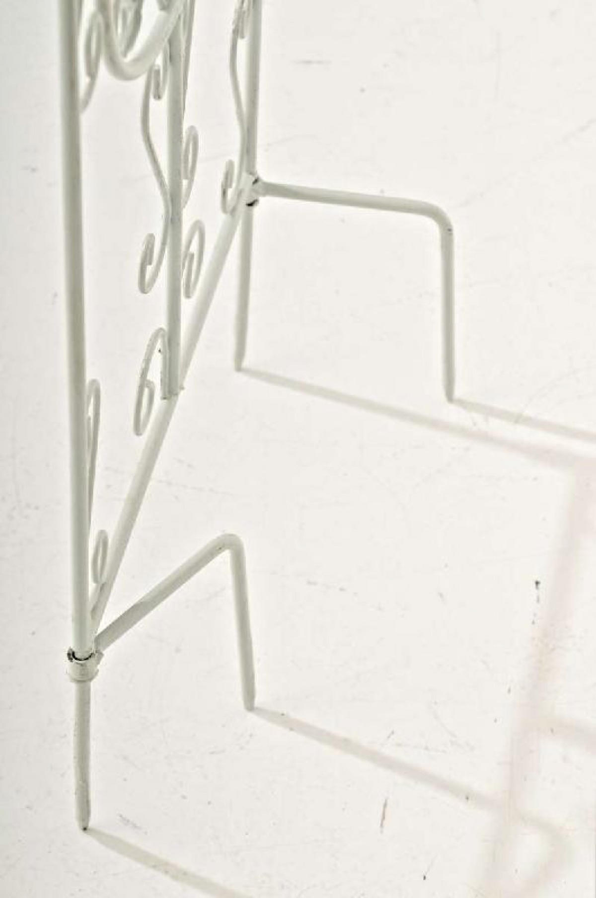 RANKGITTER Burk antik weiß - Weiß, Metall (35/122/7cm) - TPFGarden