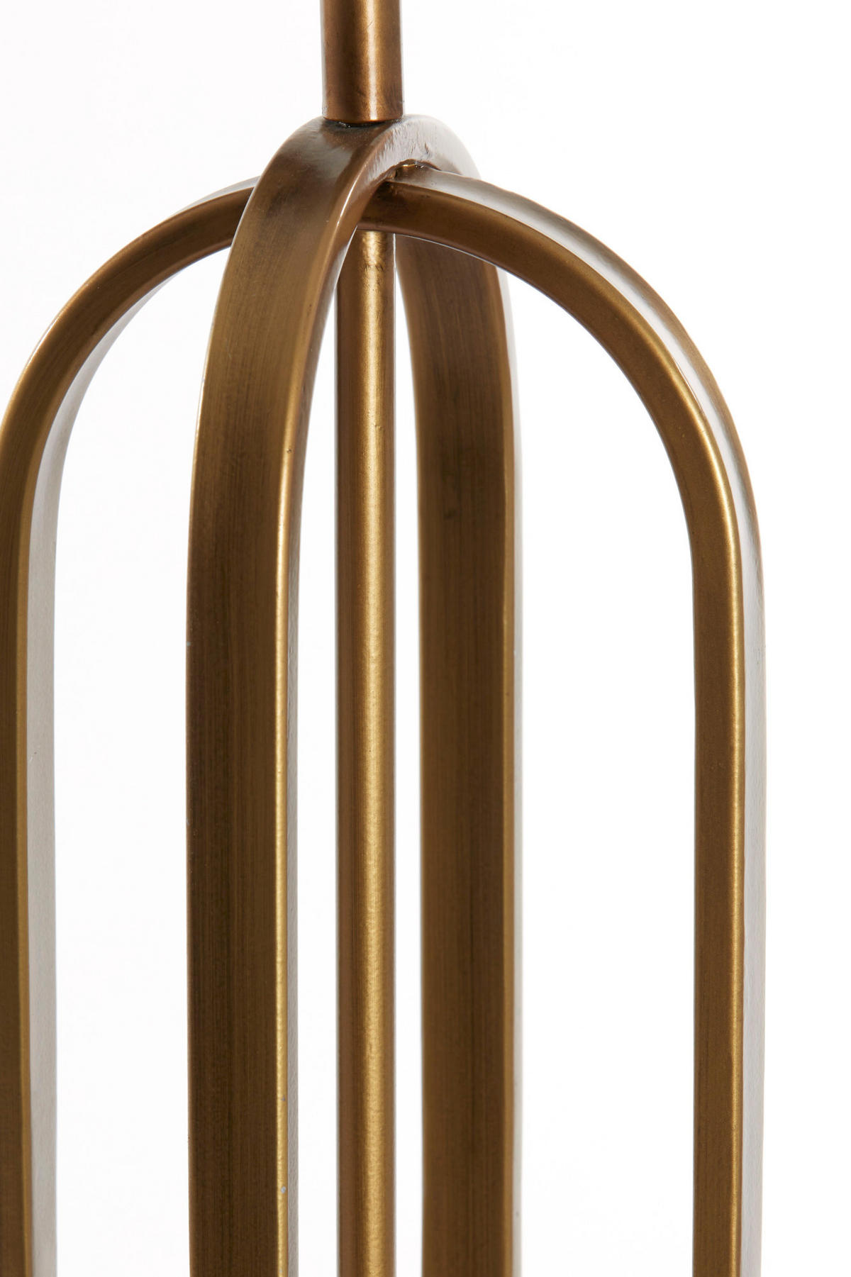 LAMPENFUSS Aster Bronze Ø16/55 cm - Bronzefarben, Metall (16/16/55cm) - Light & Living