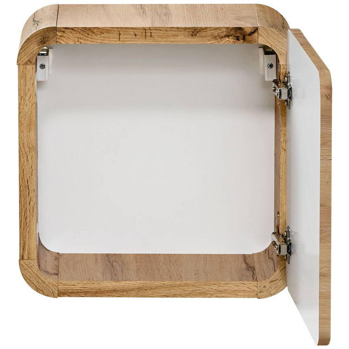 BADMÖBEL-SET 5-TLG. Luton-56 - Braun, Holzwerkstoff (130/200/46cm) - Lomado