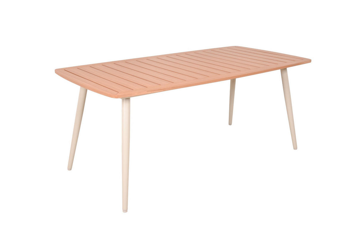 GARTEN-SITZGRUPPE Livia Gartenmöbel-Set - Braun, Kunststoff - DELUKE