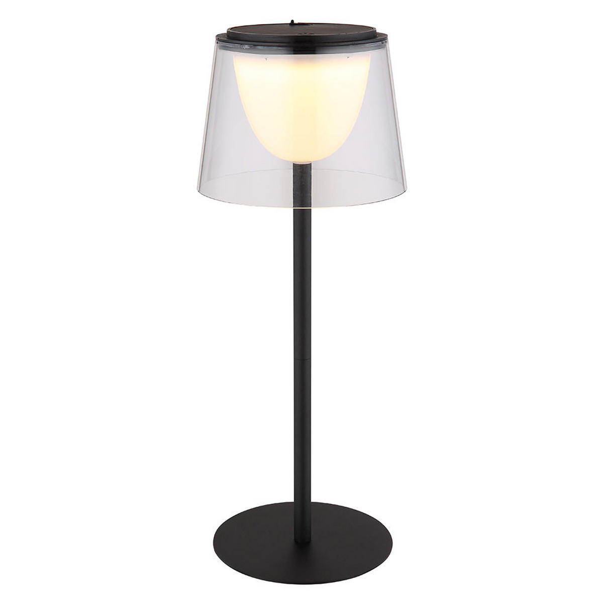 LED TISCHLEUCHTE Mariam Schwarz - Schwarz, Metall (13/13/34cm) - Globo Lighting