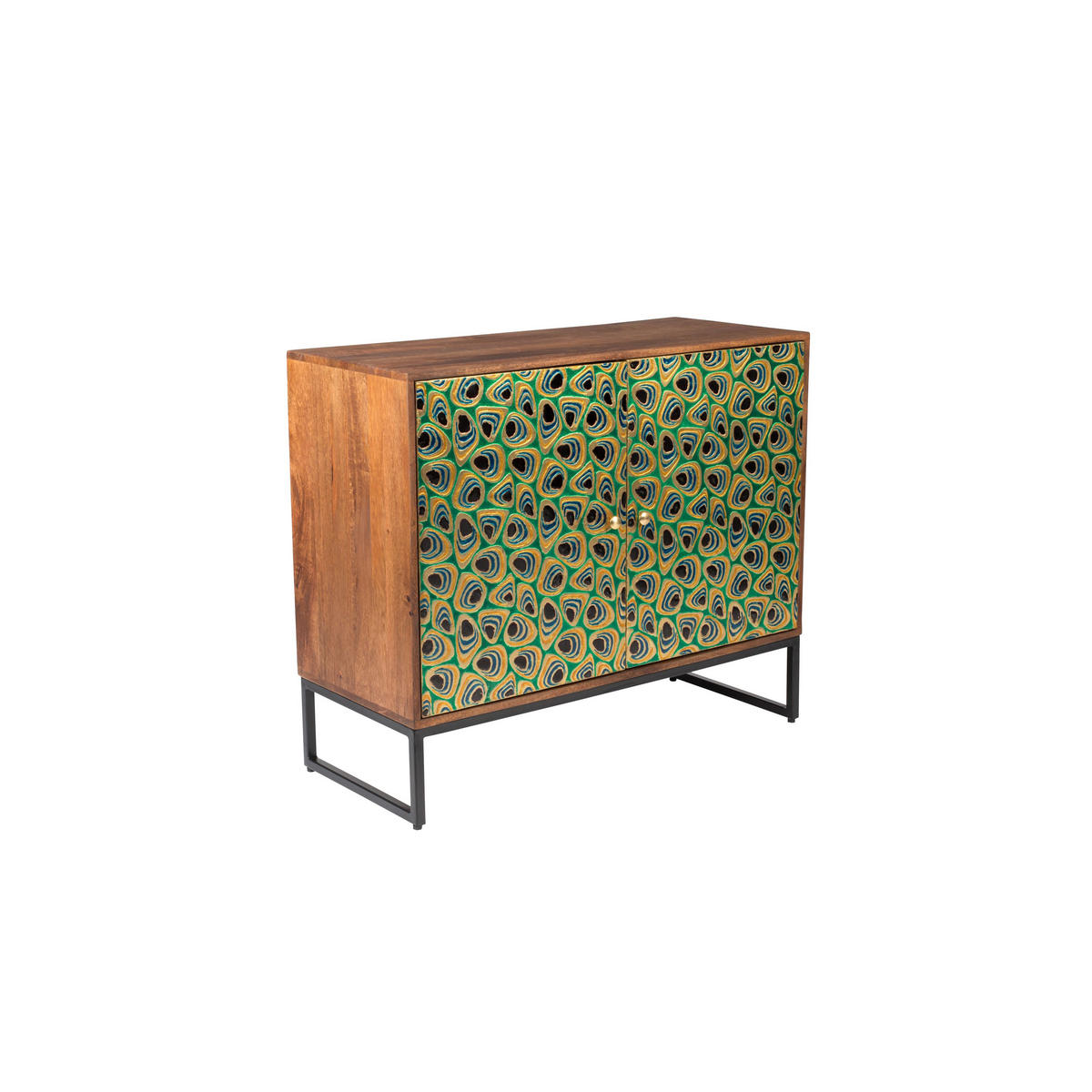 SIDEBOARD Meena - Multicolor, Holz (95/80/40cm) - Dutchbone