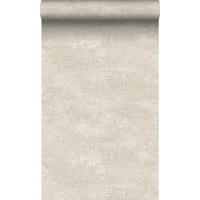TAPETE Naturstein mit Craquelé-Effekt 53 cm x 10.05 m - Beige, Papier (53/1000cm) - Origin Wallcoverings