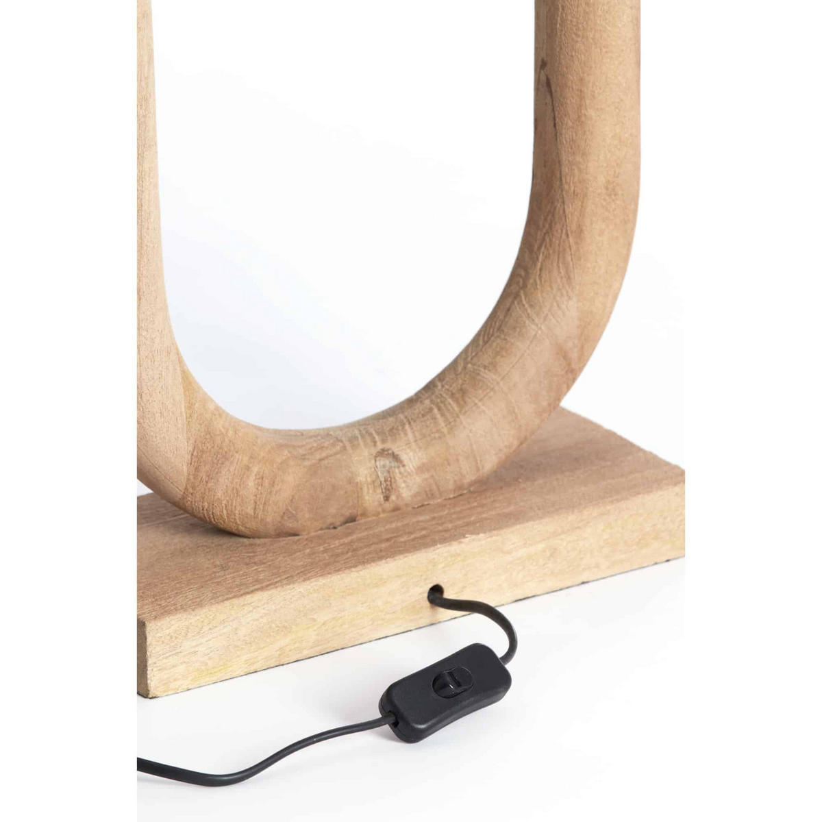 LAMPENFUSS Paceco Braun 30/12/59 cm - Braun, Holz (30/12/59cm) - Light & Living