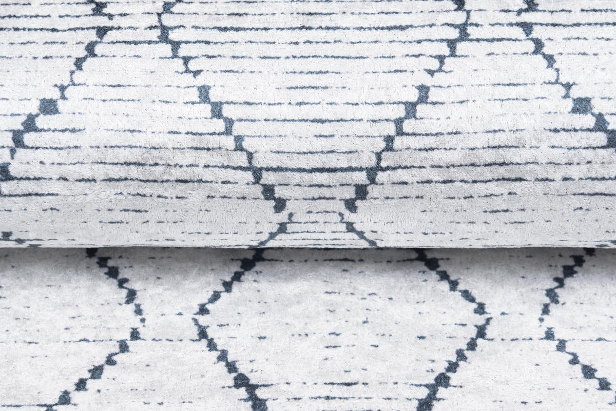 TEPPICH TOSCANA Hellgrau 140/200 cm - Hellgrau, Textil (140/200cm) - Tapiso