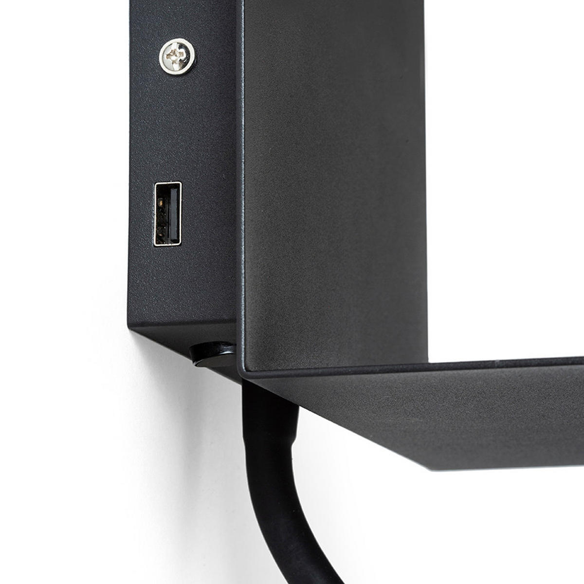 DECKENLEUCHTE ROSTAM Schwarz 6 W - Schwarz, Metall (47/16/142cm) - Rendl