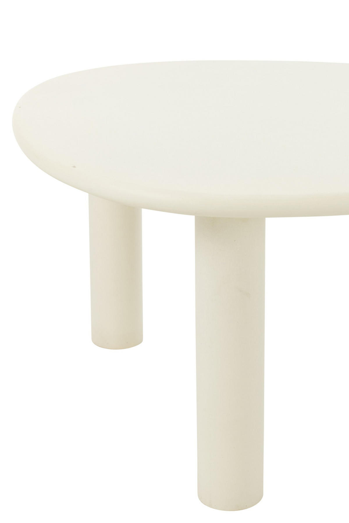 TISCH BALI – Holz – Weiß - M - Weiß, Holz (75/66/38cm) - J-Line