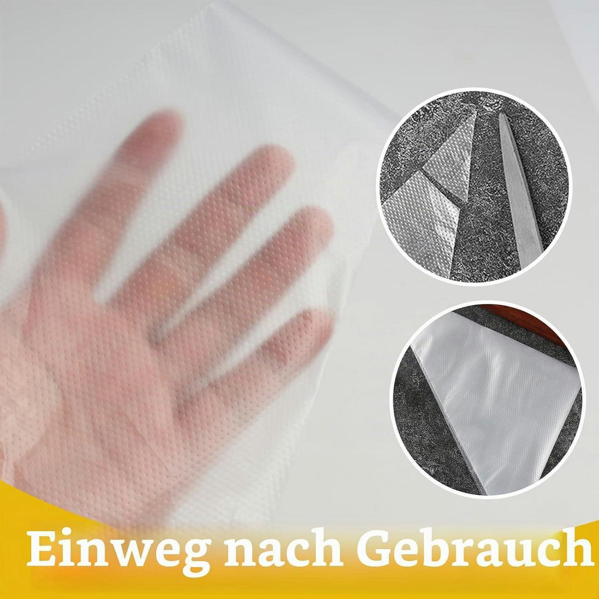 SPRITZBEUTEL 100 Stück Set 30 x 20 cm - Weiß, Kunststoff (20/1/33cm)