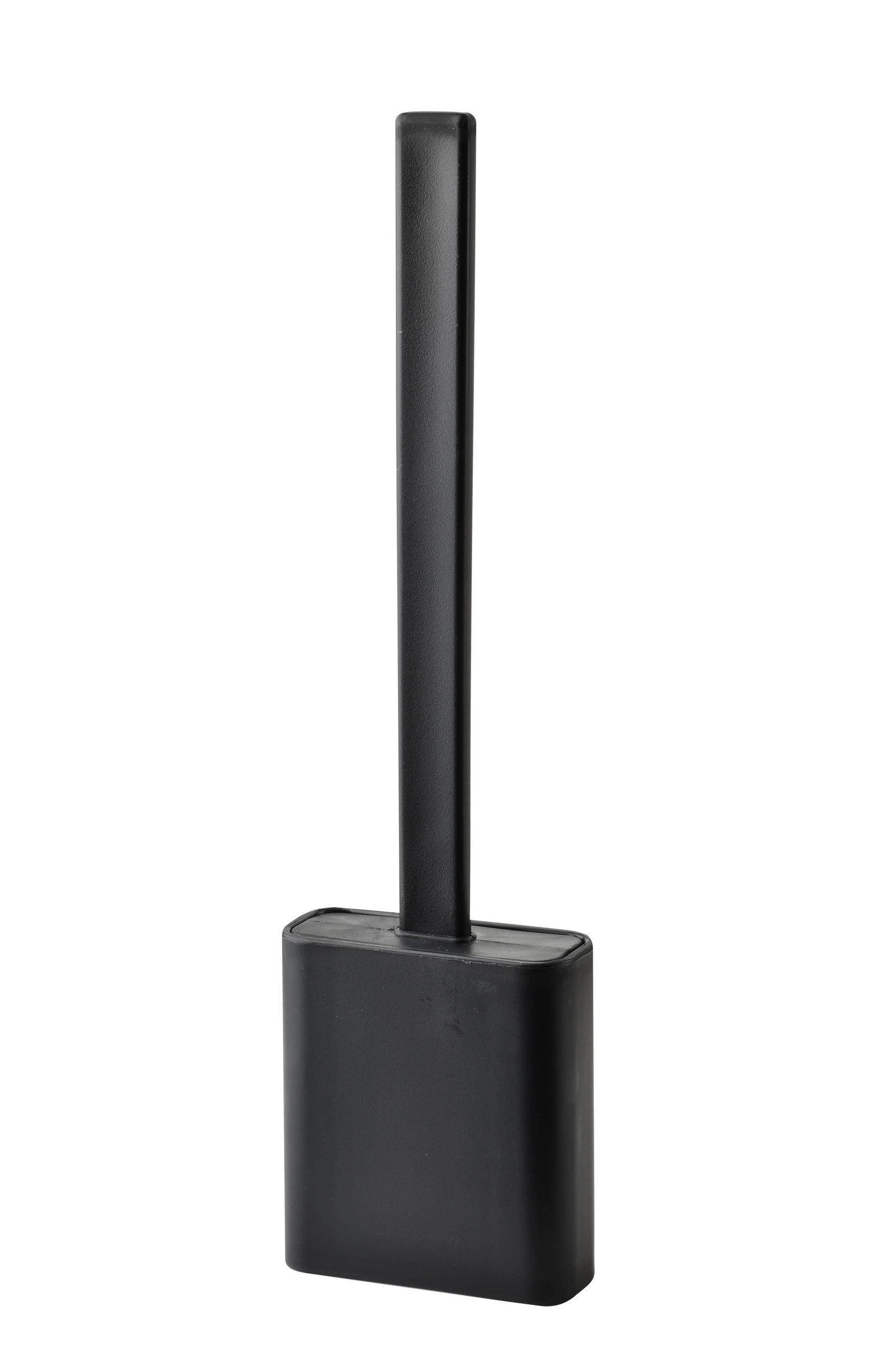 WC-GARNITUR Eda Schwarz 35.5/5/36 cm Kunstoff - Schwarz, Kunststoff (5/36/35.5cm) - Mondex