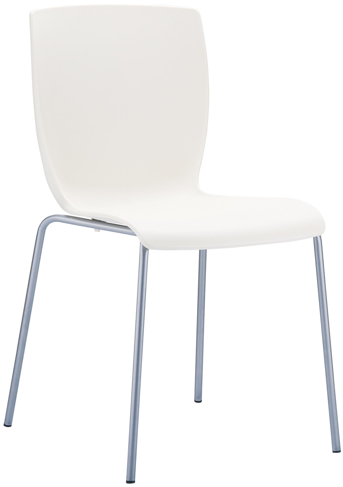 STAPELSTUHL Kunststoff creme - Creme, Kunststoff/Metall (47/80/50cm) - CLP