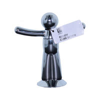 KORKENZIEHER Buddy, Silber - Silberfarben, Kunststoff (11.18cm) - Umbra