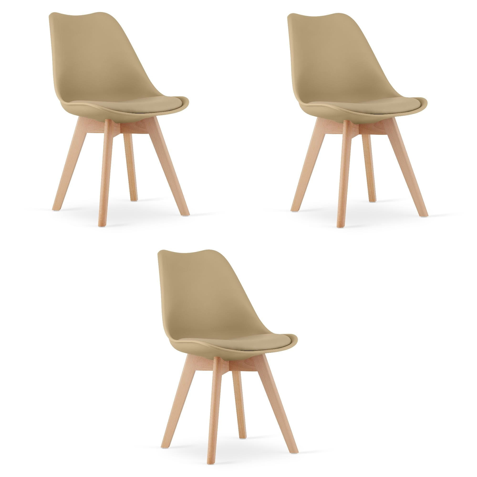 Best For Home Esszimmerstuhl Beige 46x84x43 cm