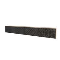 LOWBOARD VIRA-W 3x100x40x41 cm - Artisan / Schwarz - Schwarz, Holzwerkstoff (300/40/41cm) - ALTDECOR