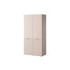 DREHTÜRENSCHRANK - Schrank Minewra 100 - Beige - Beige, Holzwerkstoff (101/200/51cm) - Möblo