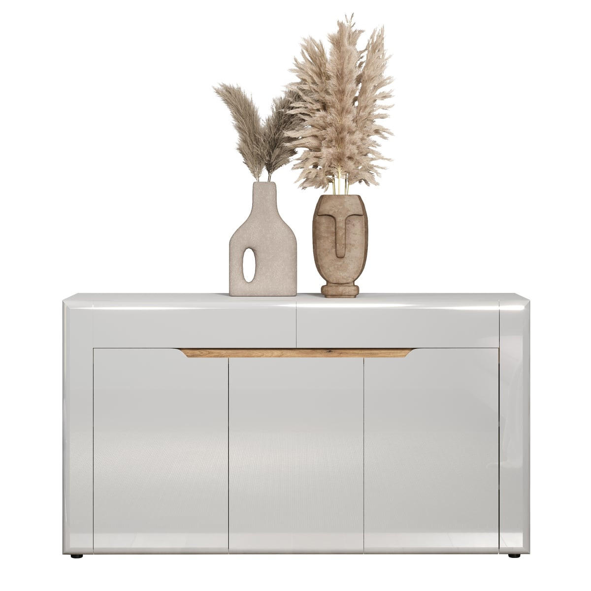 SIDEBOARD Marlon Weiß - Weiß, Holzwerkstoff (150/84/39cm) - Trendteam