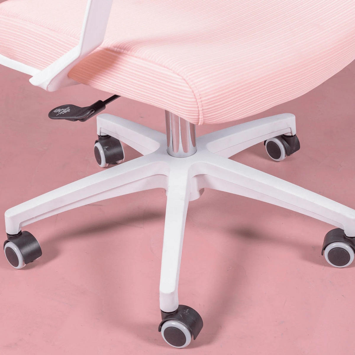 SCHREIBTISCHSTUHL Textil Pink - Pink, Textil (60/100/58cm) - Nest Dream
