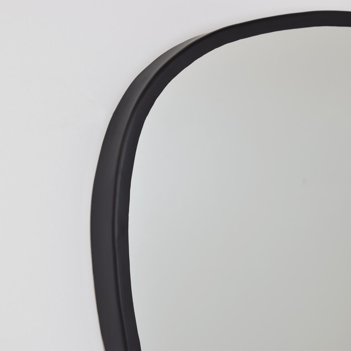 WANDSPIEGEL Origa Schwarz - Schwarz, Metall (40/60/4cm) - LOFT42