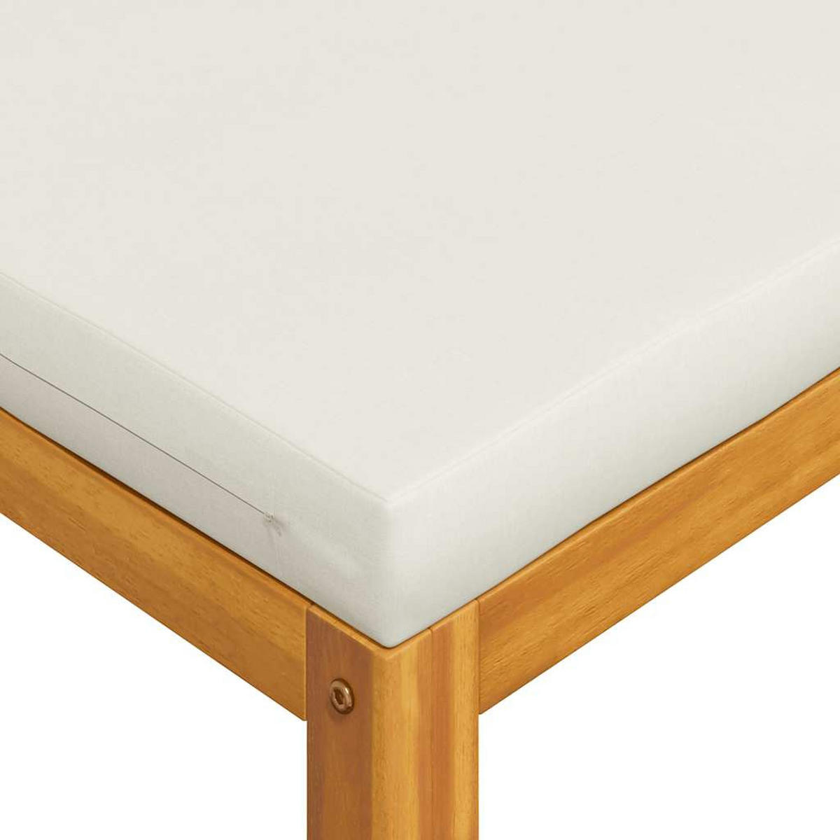 MODULARE Ecksofas 2er Set Mit Auflagen Cremeweiss - Creme, Holz/Textil (70/60/70cm) - vidaXL