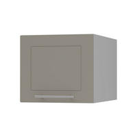 KLAPPHÄNGESCHRANK Kvantum W6B/45 Beige Matt / Grau Matt 45 / 59 / 36cm - Beige/Grau, Holz/Holzwerkstoff (45/36/59cm) - Feldmann-Wohnen