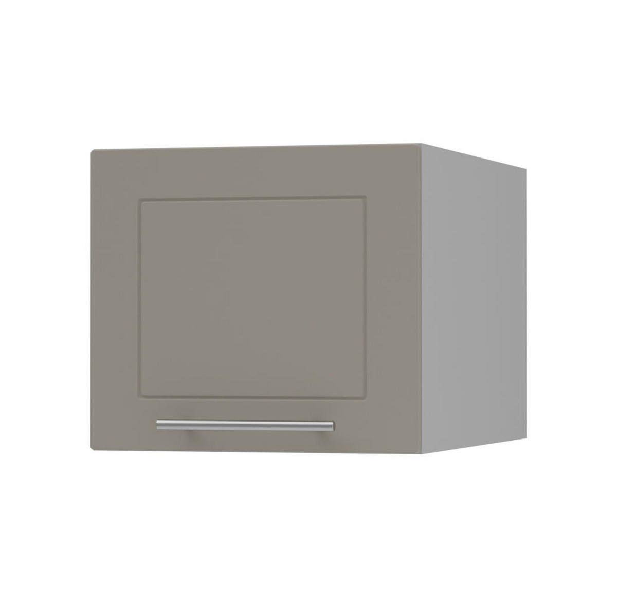 KLAPPHÄNGESCHRANK Kvantum W6B/45 Beige Matt / Grau Matt 45 / 59 / 36cm - Beige/Grau, Holz/Holzwerkstoff (45/36/59cm) - Feldmann-Wohnen