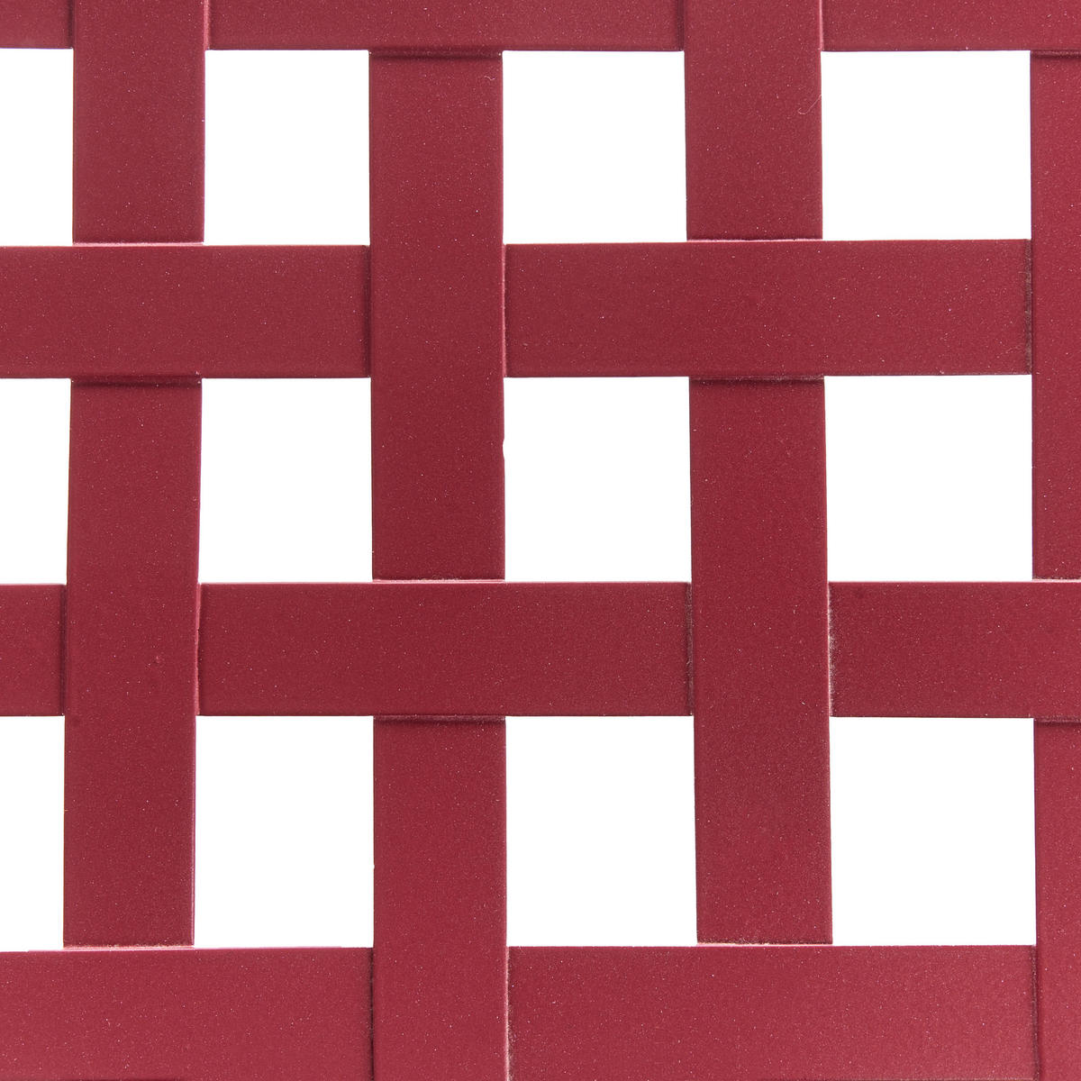 BISTRO STOLEK 70/70 cm Kov Burgundsky červený Albinia - tmavě červená, kov (70/70/74cm) - Beliani
