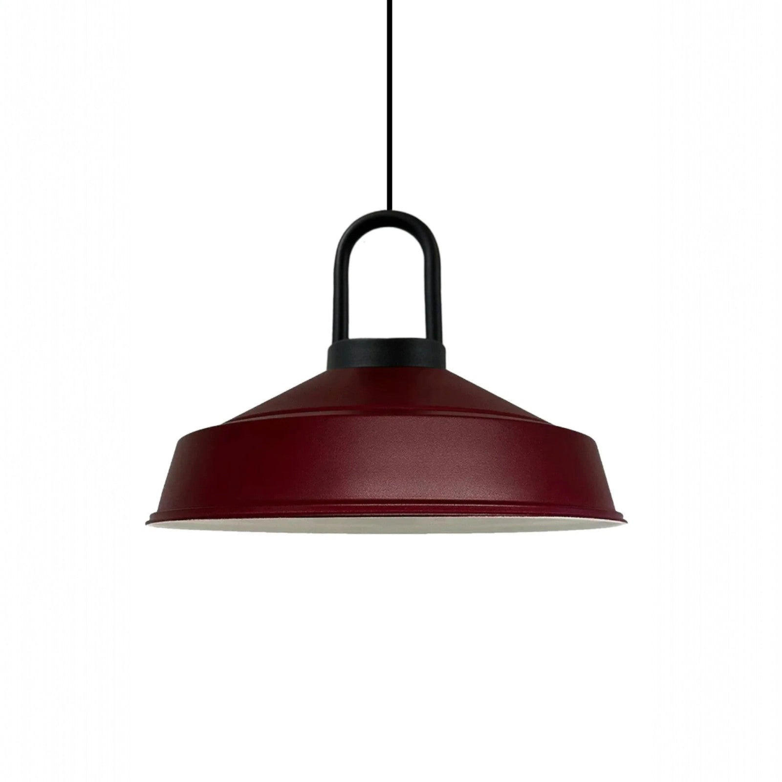 Bamyum Pendelleuchte Bordeaux 40x28x40 cm