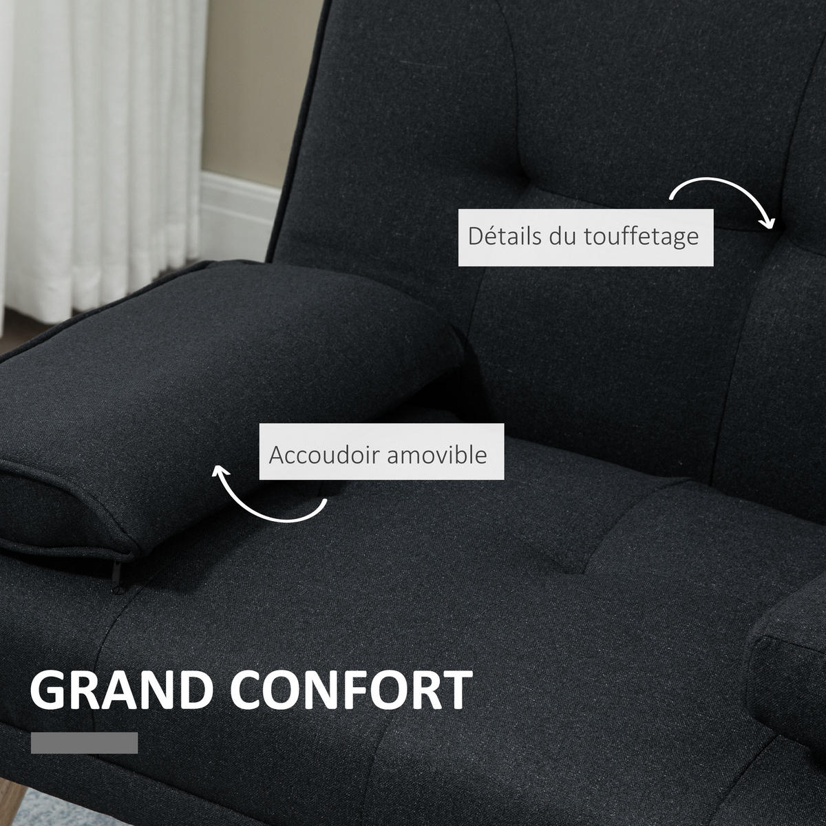 SCHLAFSOFA 3-Sitzer DE-13380 Grau - Grau, Textil (181/78/77cm) - ComfortXL