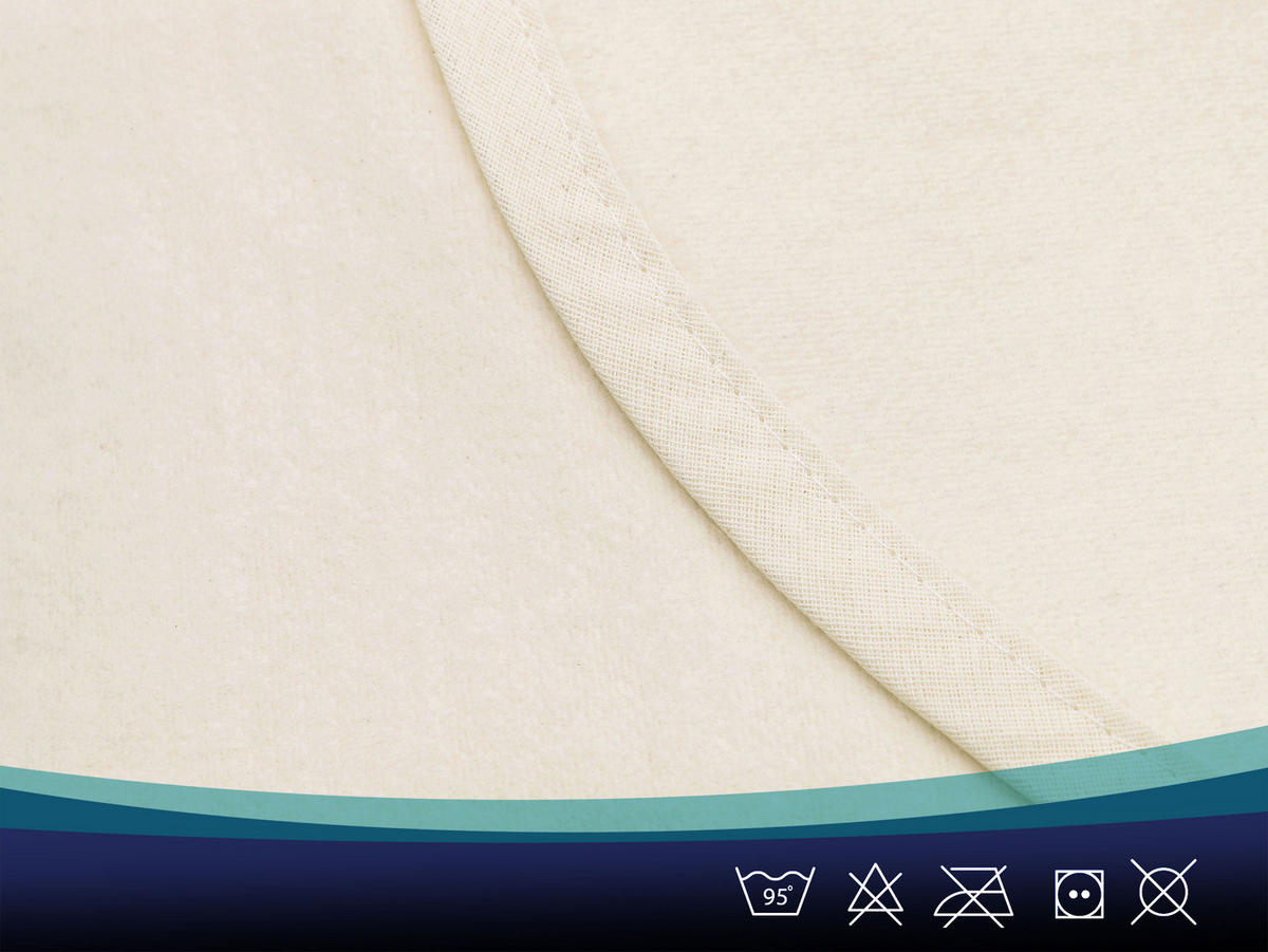 UMZUGSDECKE, 2er-Set, 140x200, 100% Baumwolle, Weiß - Weiß, Textil (140/200cm) - Zollner