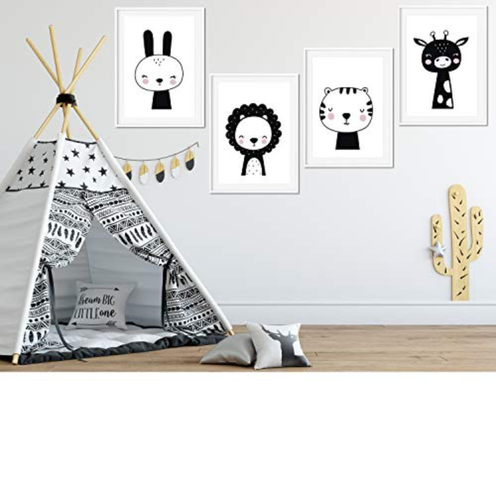 Nacnic Poster Schwarz 29.7x3 cm