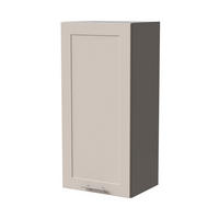 HÄNGESCHRANK Oslo W4/45 Grau / Kaschmir Matt 45 / 32,5 / 96cm - Kaschmir/Grau, Holz/Holzwerkstoff (45/96/32.5cm) - Feldmann-Wohnen