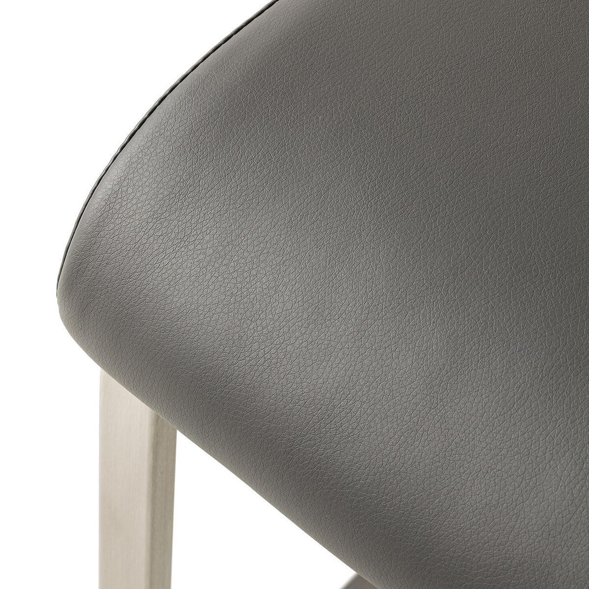 FREISCHWINGER - Edelstahlfarben/Grau, Kunststoff/Metall (43/103/52cm) - home24