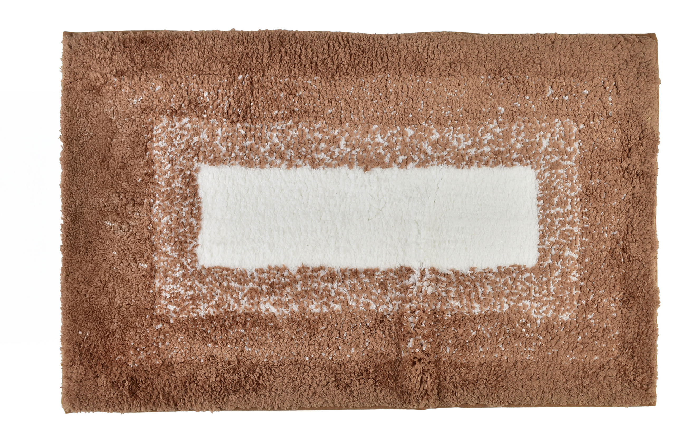 BADTEPPICH Zac Braun 80/50/2 cm Textilien - Braun, Textil (50/80cm) - Mondex