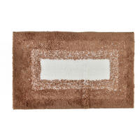 BADTEPPICH Zac Braun 80/50/2 cm Textilien - Braun, Textil (50/80cm) - Mondex