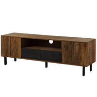 TV-BOARD Sheesham 185x45x60 natur unbehandelt LICHTENBERG #117 - Naturfarben, Holz (185/60/45cm) - Massivmoebel24
