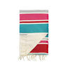 HAMMAMTUCH Traditionelle Helios 100x200 190g/m² türkis - Türkis, Textil (100/200cm) - LE COMPTOIR DE LA PLAGE