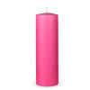 STUMPENKERZEN Ø7cm Rosa Ø7cm x 20cm - Rosa, Naturmaterialien (7/20cm) - HS Candle