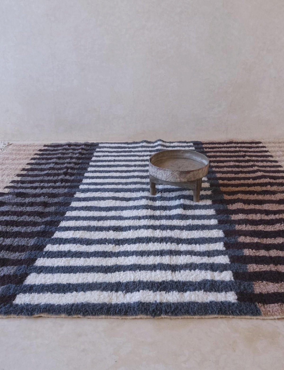 BERBERTEPPICH grafisch edel 253x 300 cm - Multicolor, Naturmaterialien (253/300cm) - AFK Living
