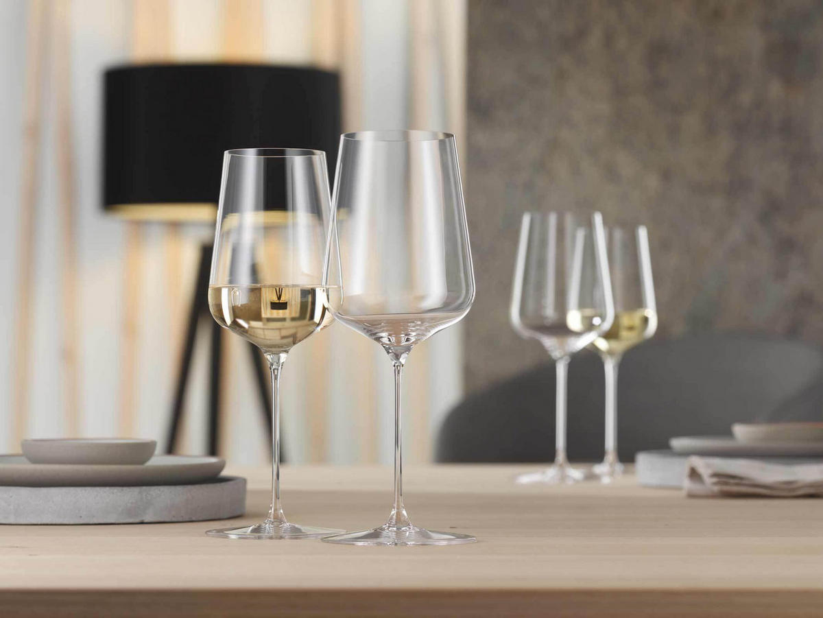 UNIVERSALGLÄSER + POLIERTUCH Definition transparent 550 ml 6er Set - Transparent, Glas (0.55L) - Spiegelau