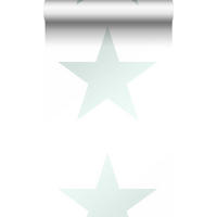 TAPETE großer Stern 53 cm x 10.05 m - Grün, Papier (53/0.1cm) - Origin Wallcoverings