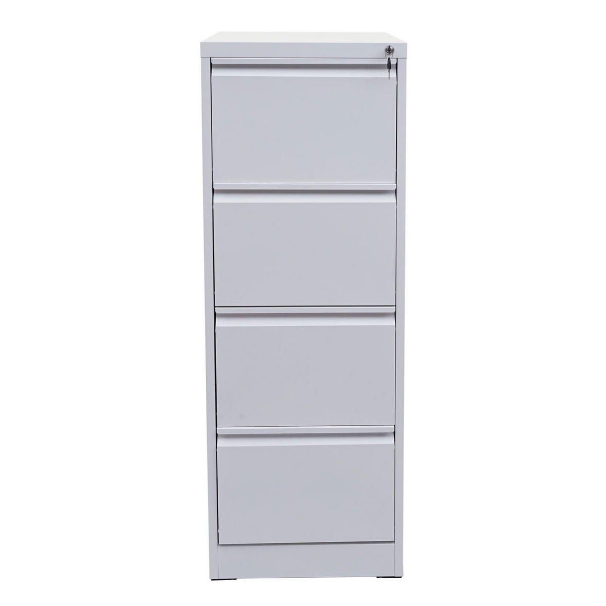 HÄNGEREGISTERSCHRANK Weiß - Weiß, Metall (46/134/62cm) - MCW