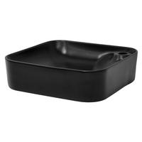 WASCHBECKEN - Schwarz, Keramik (43/12/43cm) - ML-DESIGN