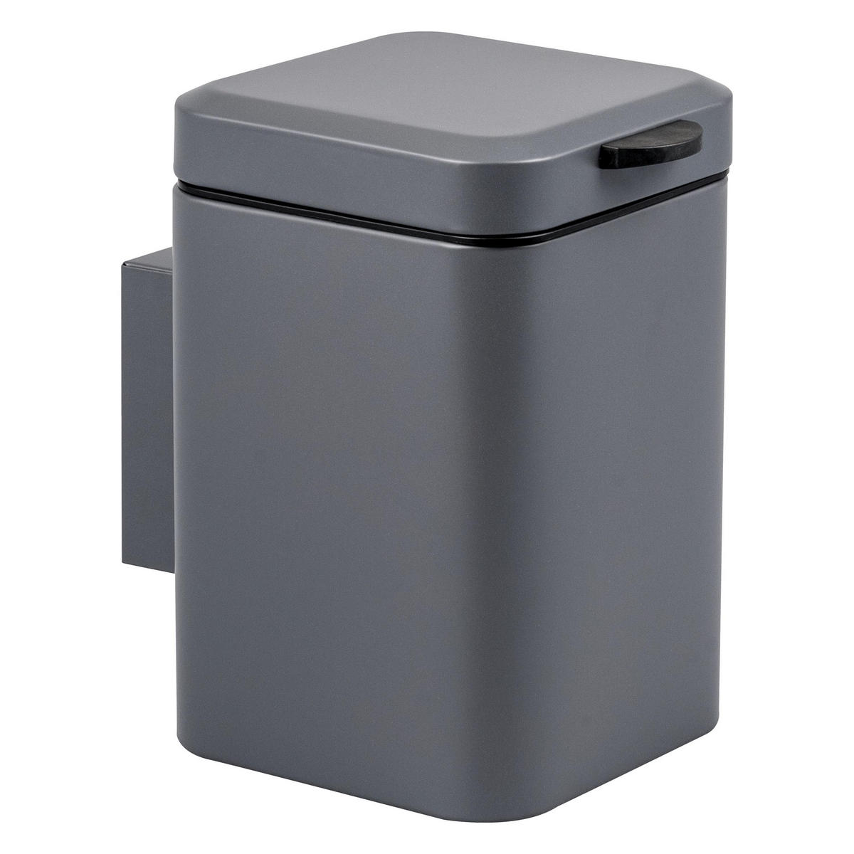 WAND-KOSMETIKEIMER, grau - Grau, Metall (16/24/23cm) - bremermann
