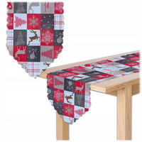 WEIHNACHTSTISCHLÄUFER 180x35cm - Multicolor, Textil (35/180cm) - KRUMAD