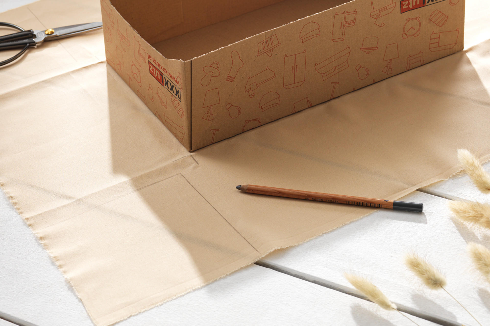 Körbe selber machen DIY: Step 1