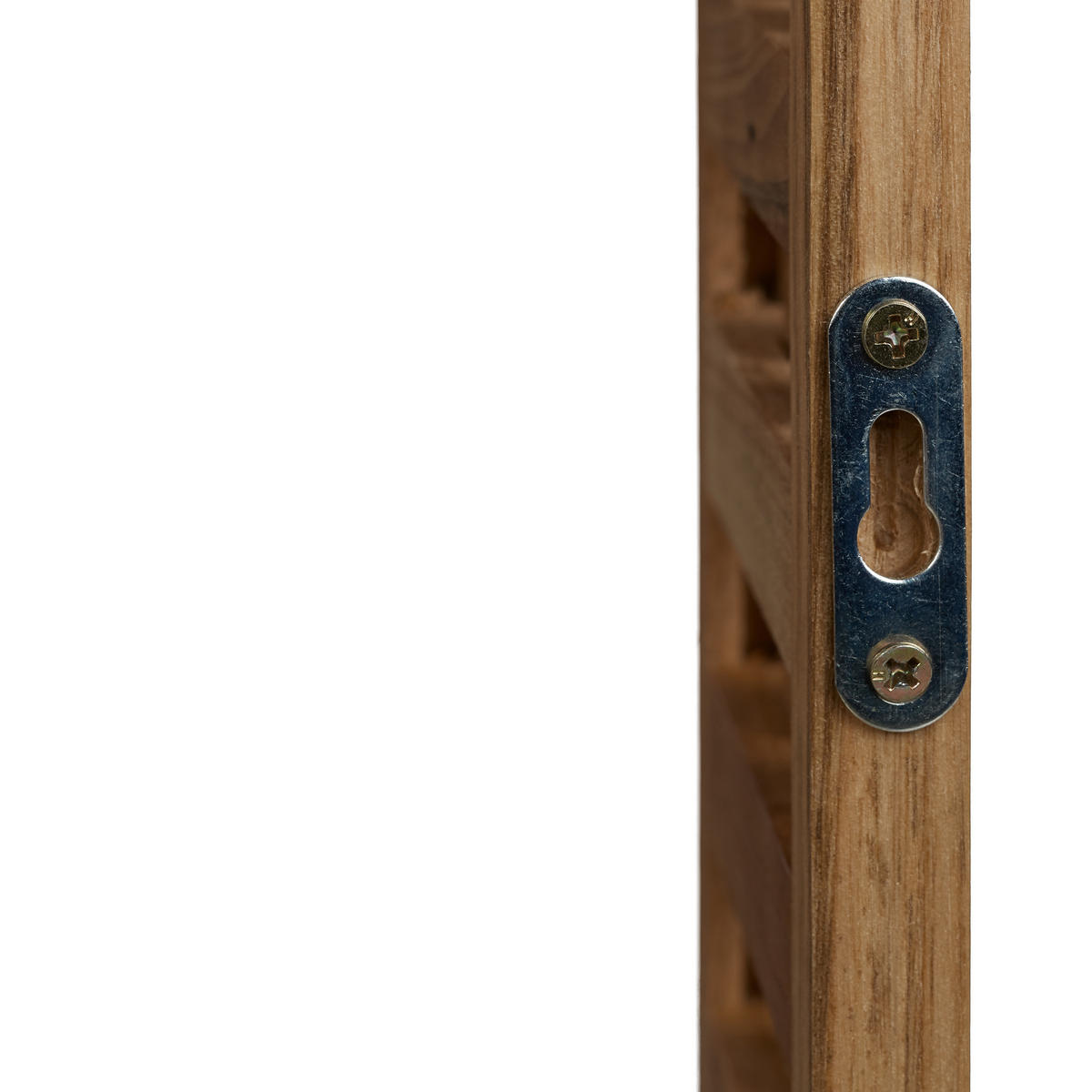 WANDREGAL - Hellbraun, Holz (50/15/50cm) - Relaxdays