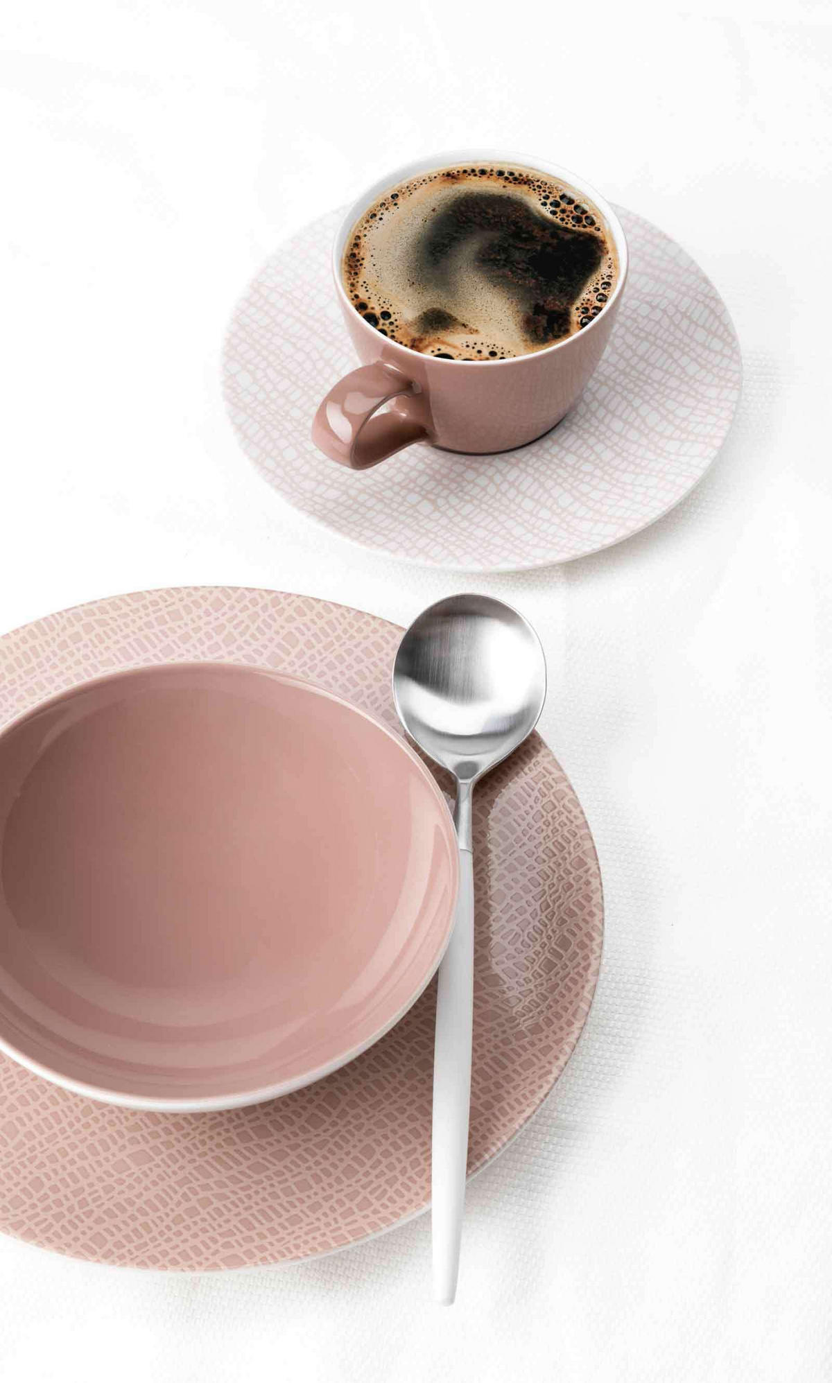 KAFFEESERVICE Life Fashion Posh Rose 18er Set - Rosa, Keramik (1/1/1cm) - Seltmann Weiden